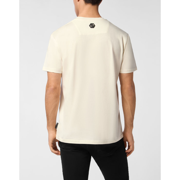PHILIPP PLEIN T-Shirt Round Neck Ls SKULL