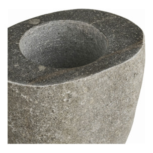 Portaoggetti da bagno Gara in pietra naturale riverstone