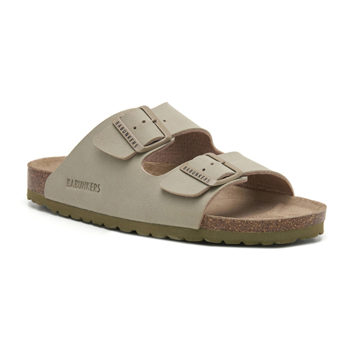 SANDALIA BABUNKERS CAQUI