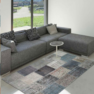 Tapis salon et chambre fait main en laine motif traditionnel