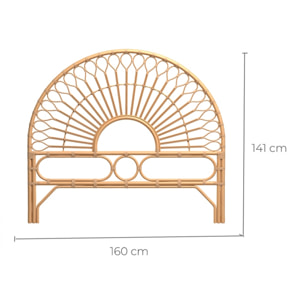Tête de lit 160 cm en rotin - Bahia