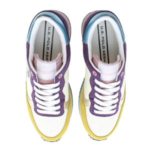 Sneakers U.S. Polo Assn Violet-Yellow