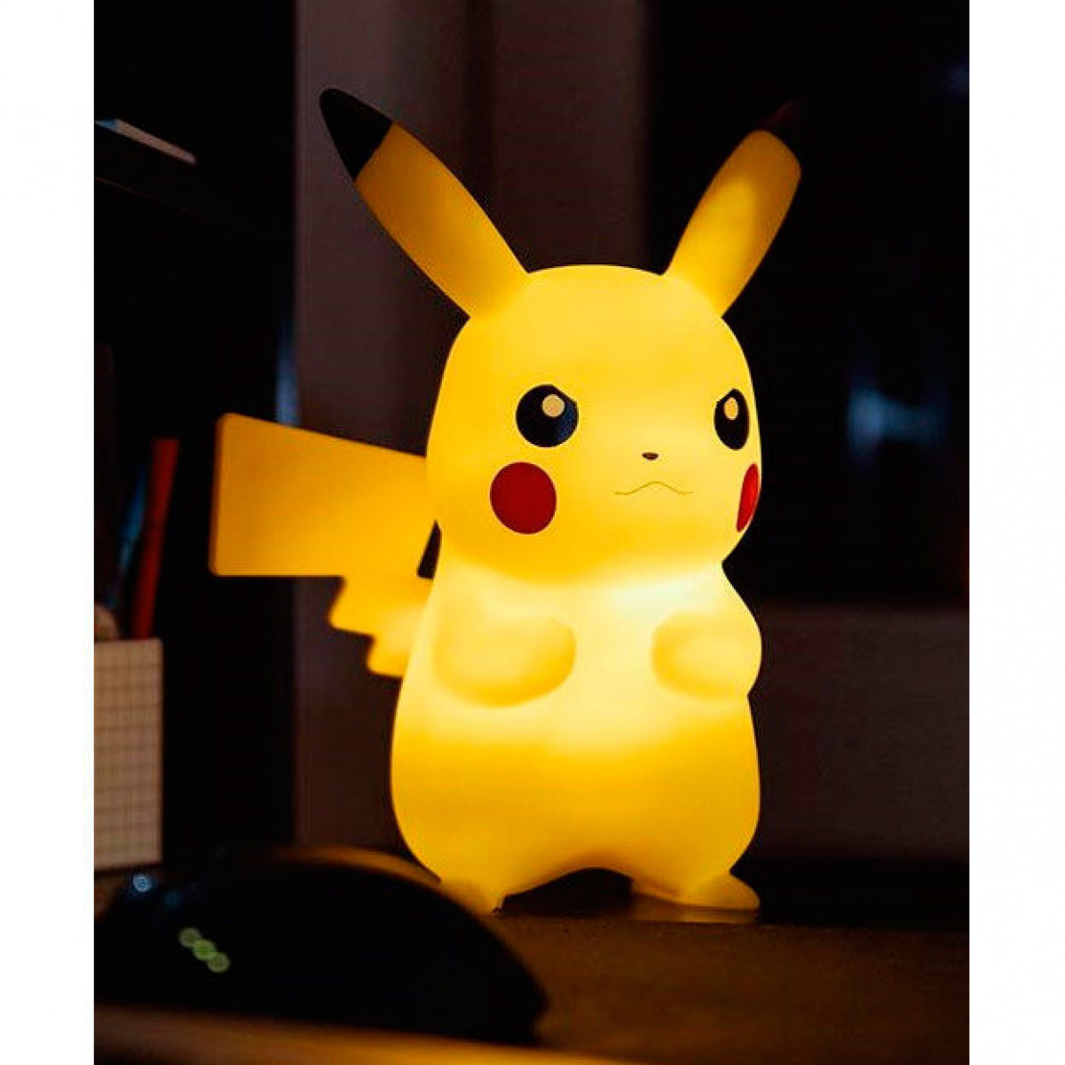 Pokemon Pikachu 3d Lampada Led 25cm Teknofun