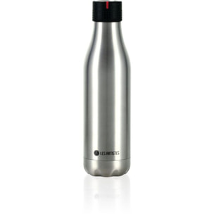 Bouteille isotherme LES ARTISTES Bottle UP Metallic argent 500ml