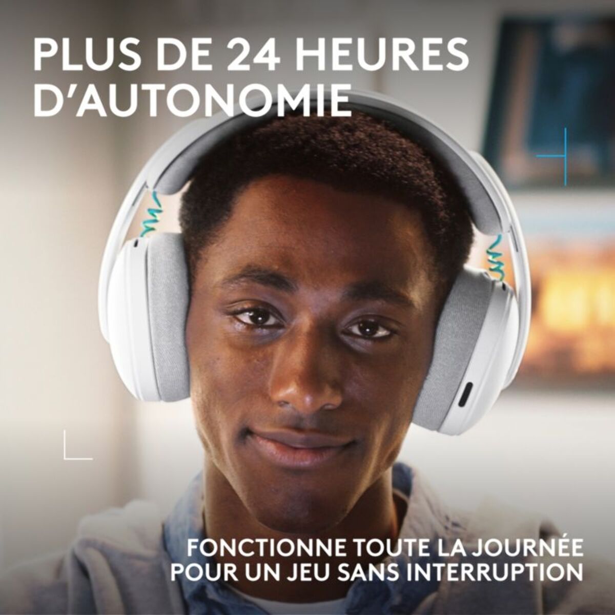Casque gamer LOGITECH G325 Blanc