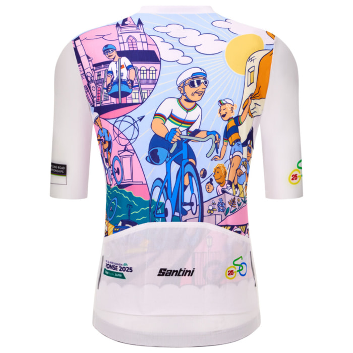 2025 Para-Cycling Wc Ronse – Maillot - Print - Unisex