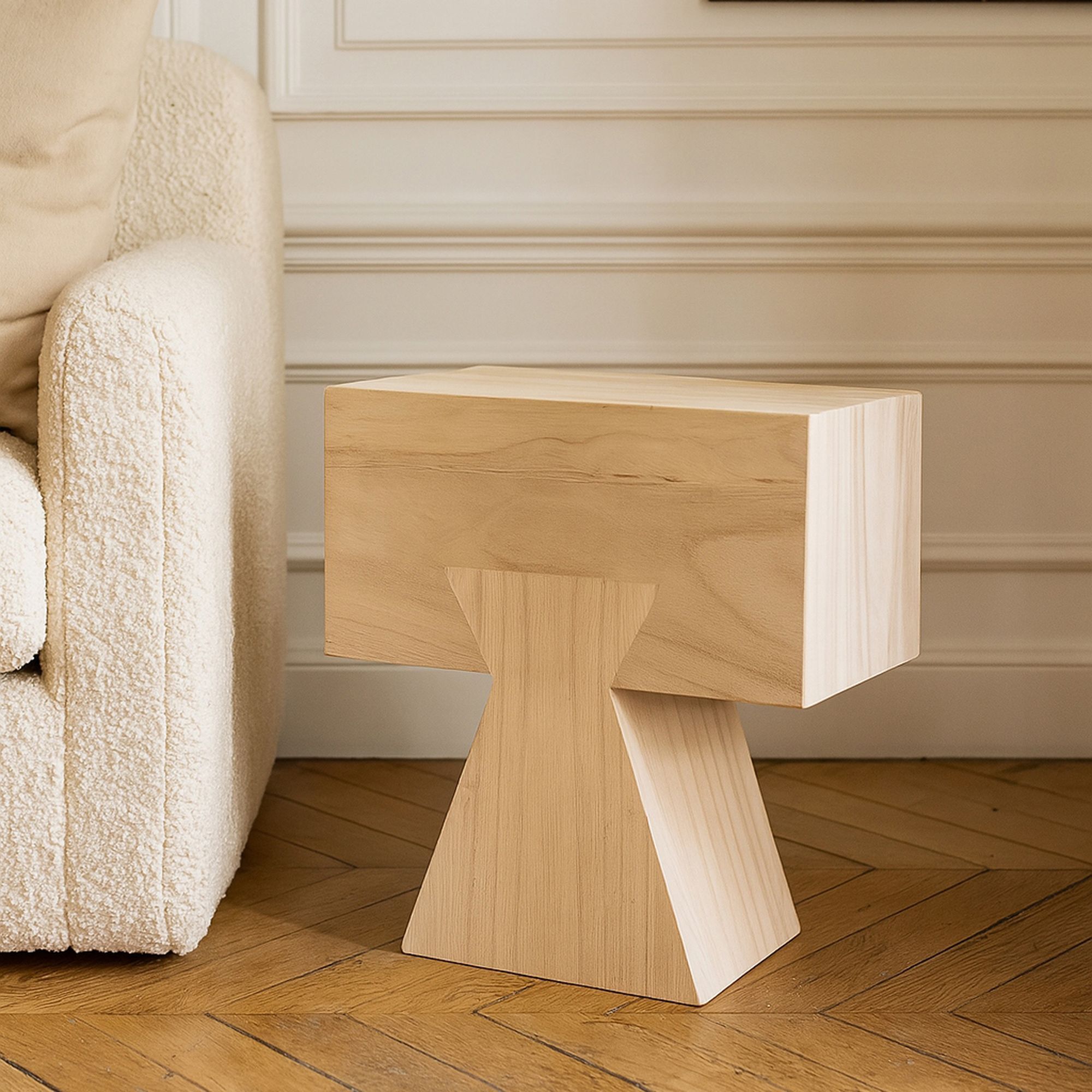 Meuble d'appoint en bois  LINE