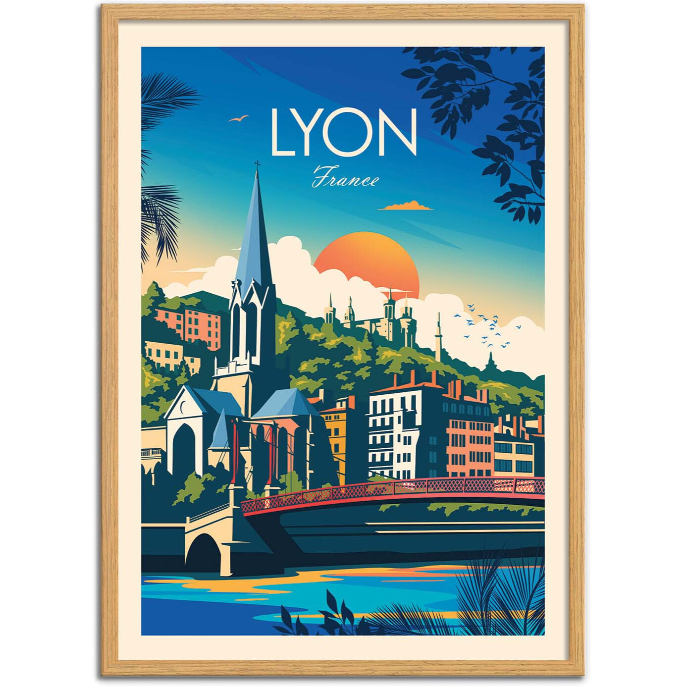 Affiche - Lyon - Studio Inception