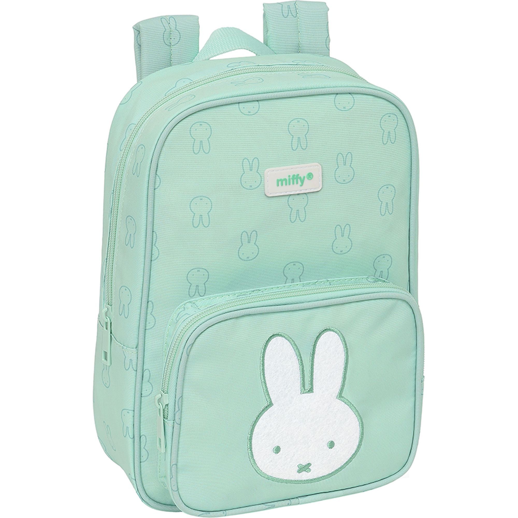 Mochila infantil recic y repelente agua miffy "menta"