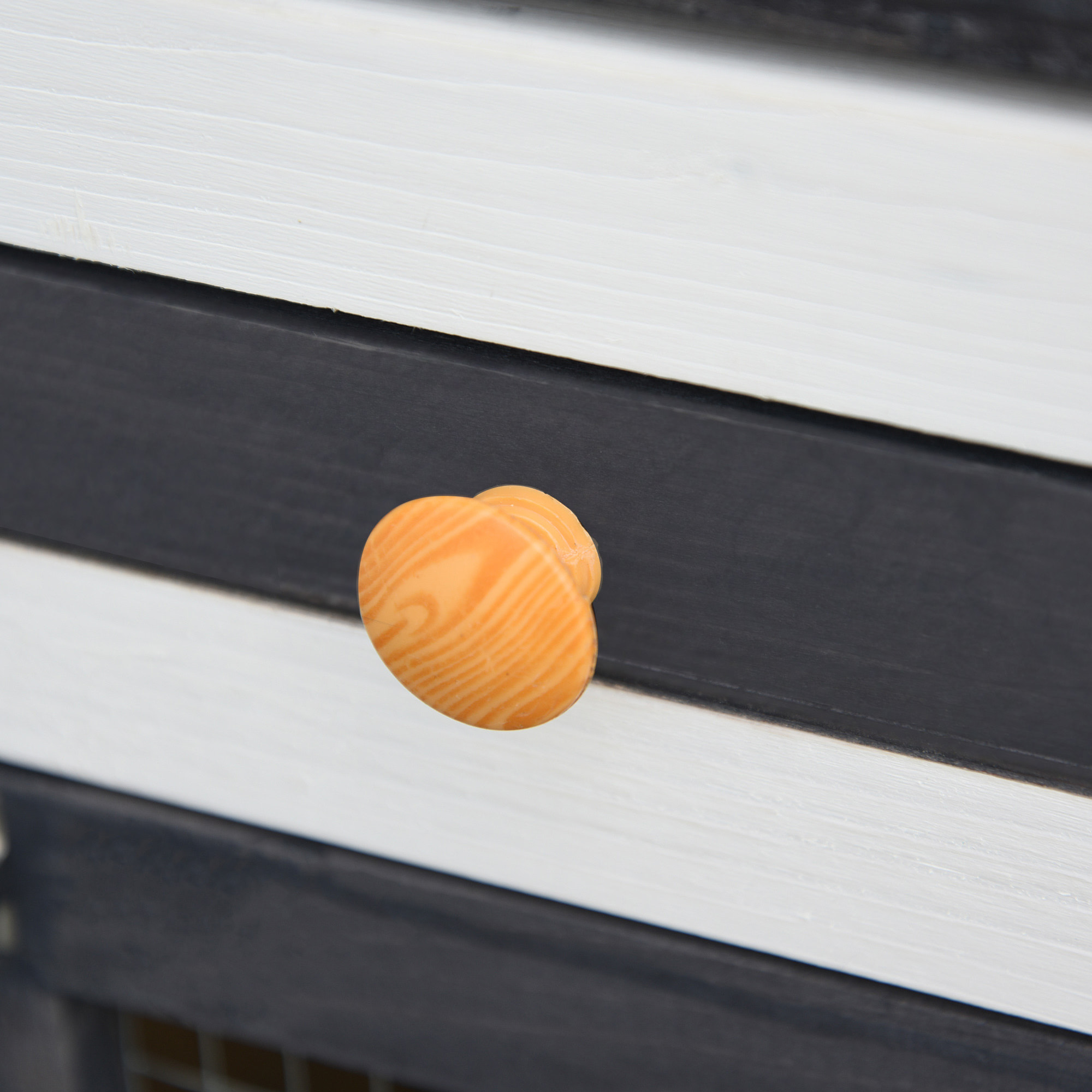 Conejera de Madera Jaula para Conejos con Techo Abatible Escalera y Bandeja Extraíble Conejera para Exterior 197x49x86 cm Gris