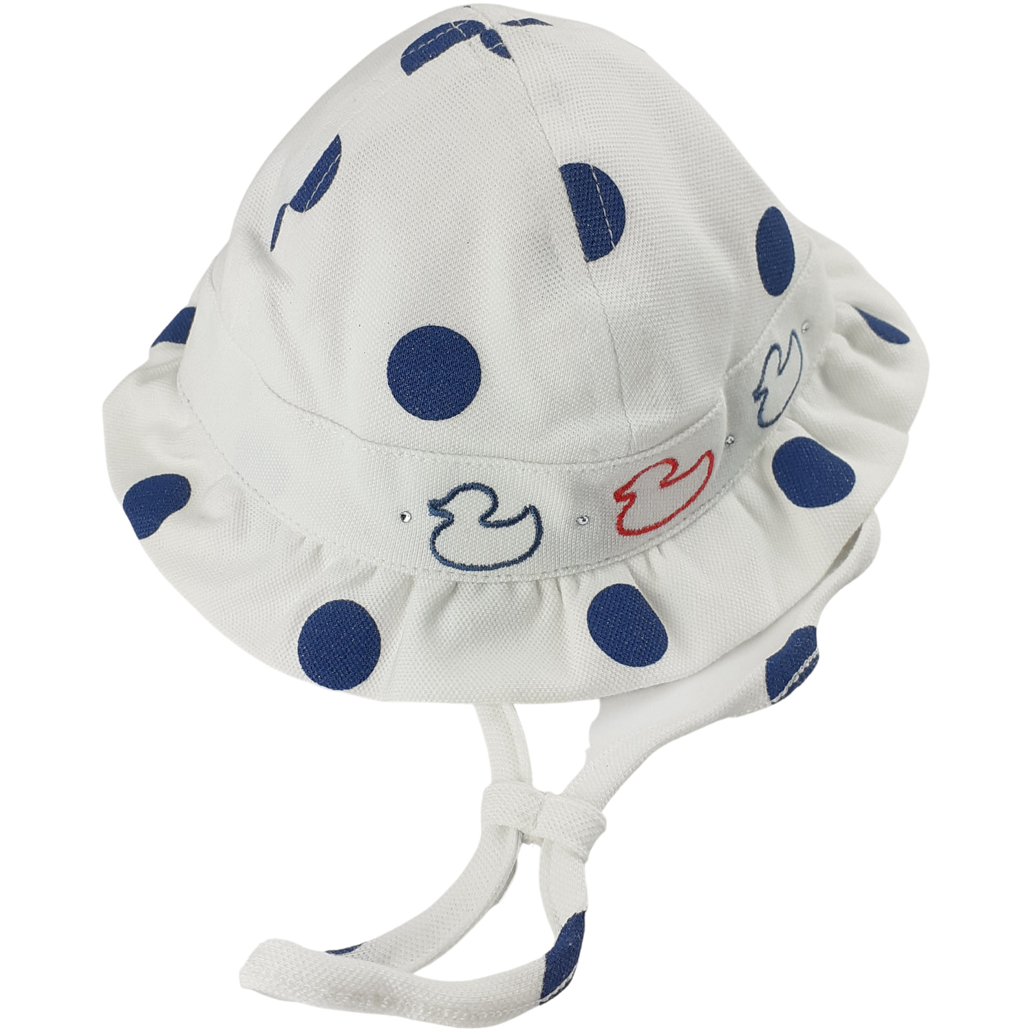 CLOCHE PIQUET POIS DUCK