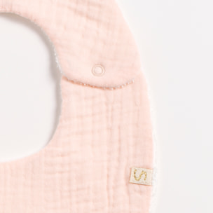 Lot de 2 bavoirs en gaze de coton