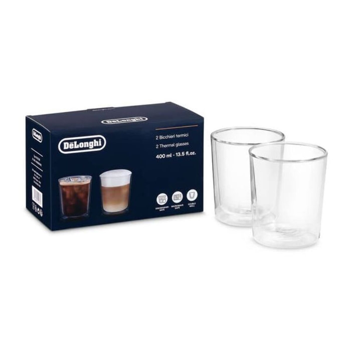 Verre DELONGHI DLSC318 2GLASS COLD DRINKS SMALL