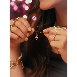 Charm Ballerina Placcato Oro