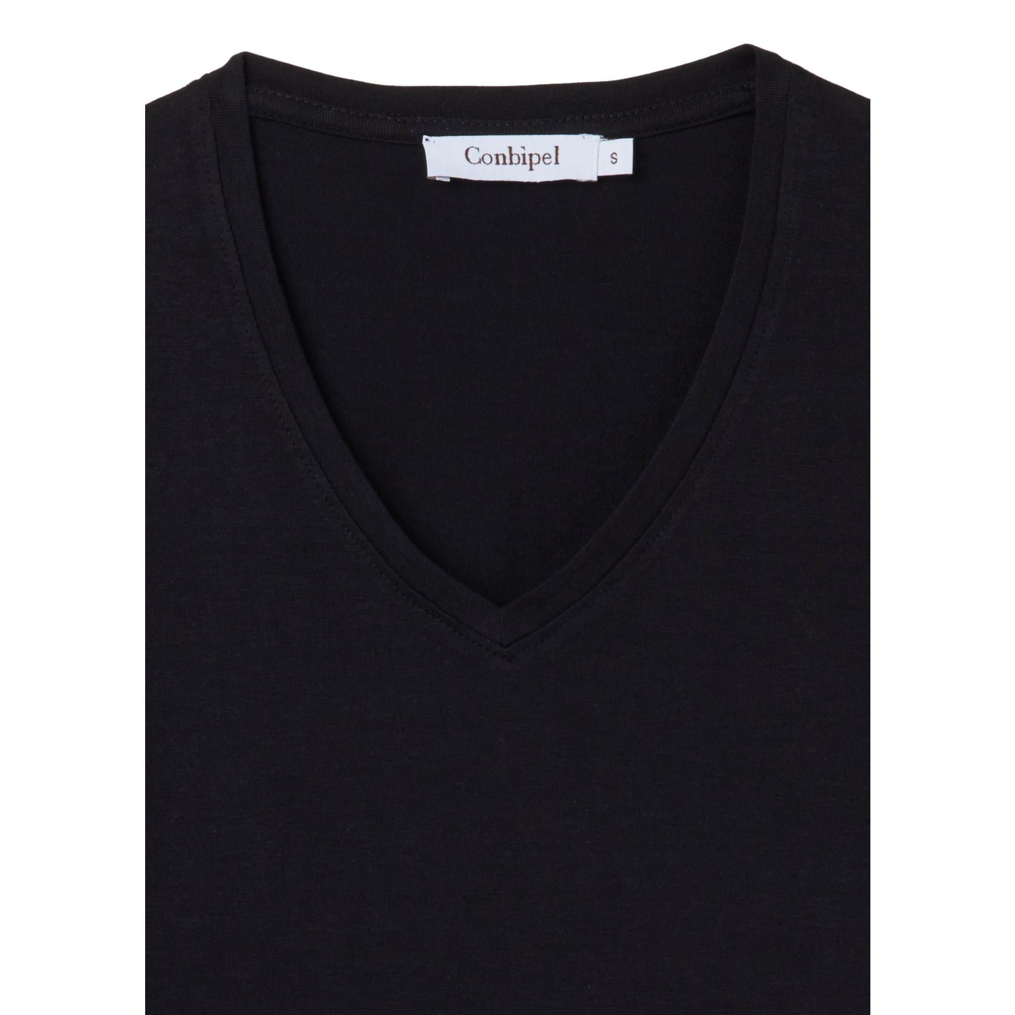 CONBIPEL T-SHIRT NERO