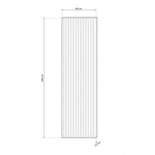 Pack 2 paneles acústicos Noiseless 240 Gris - Roble