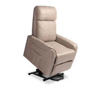 Sillón relax Karl Powerlift Cemento