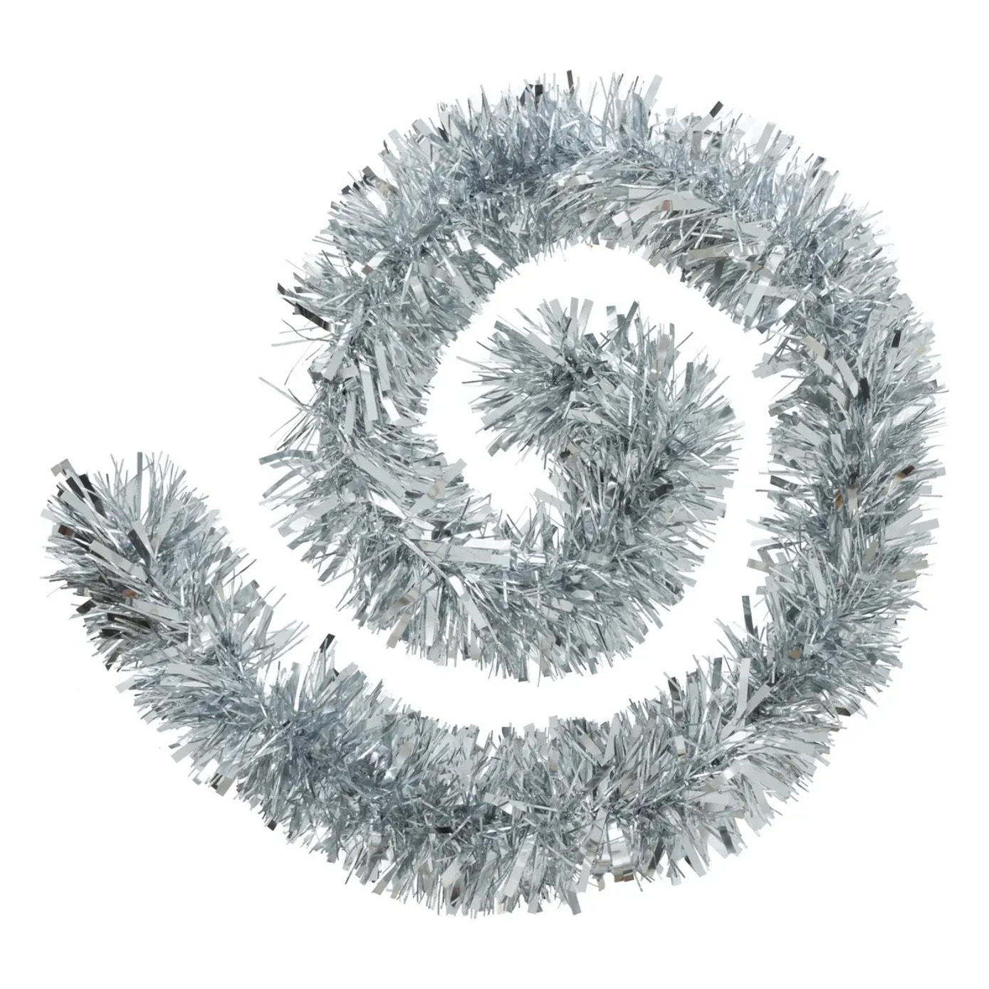 Guirlande de Noël boa 150x8x2m argent
