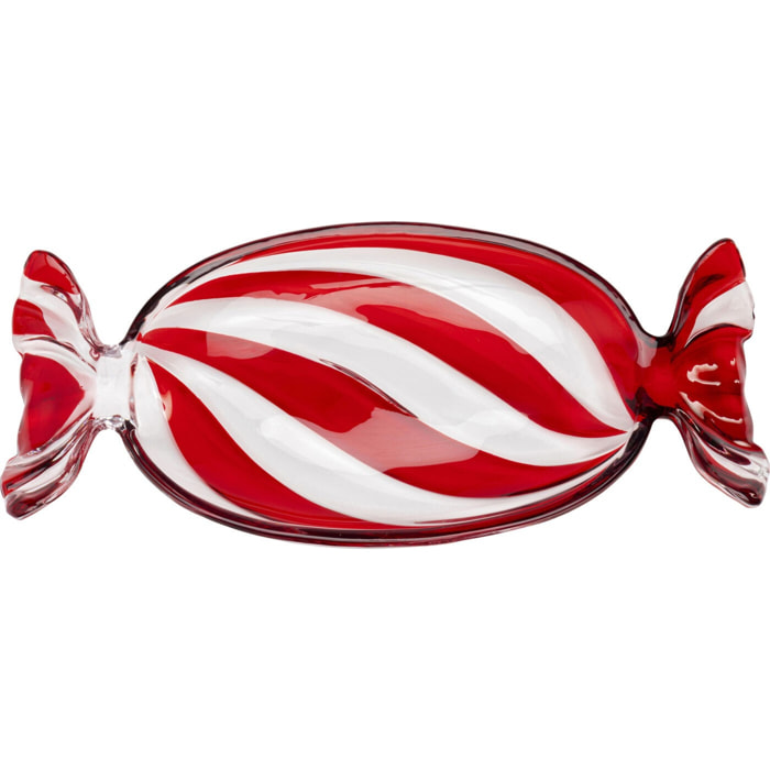 Coupe bonbon rouge 34cm Kare Design