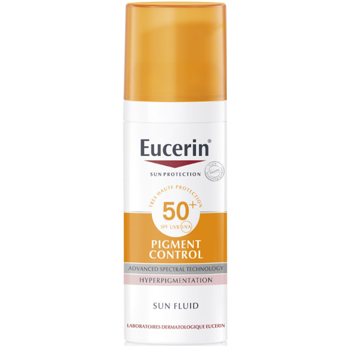 Pigment Control Sun SPF50+ - Protecteur Solaire Visage Fluide - Tous Types de Peaux 50 ml