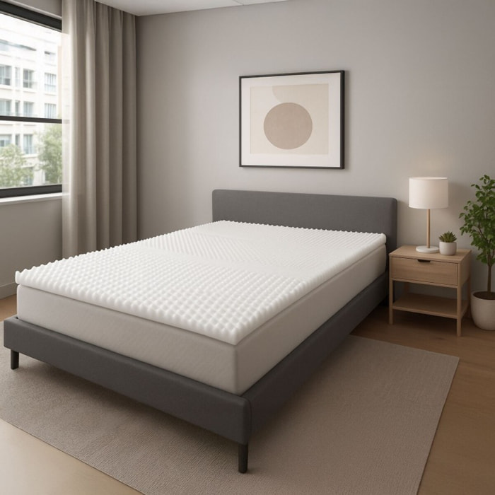 Surmatelas Tower United | Mémoire de Forme | 10 zones de confort