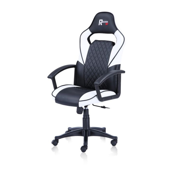 Silla gaming R-Design Negro - Blanco