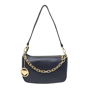 Chicca Borse Pochette Clutch  Blu Scuro