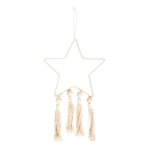 Déco murale enfant étoile Solan H25cm