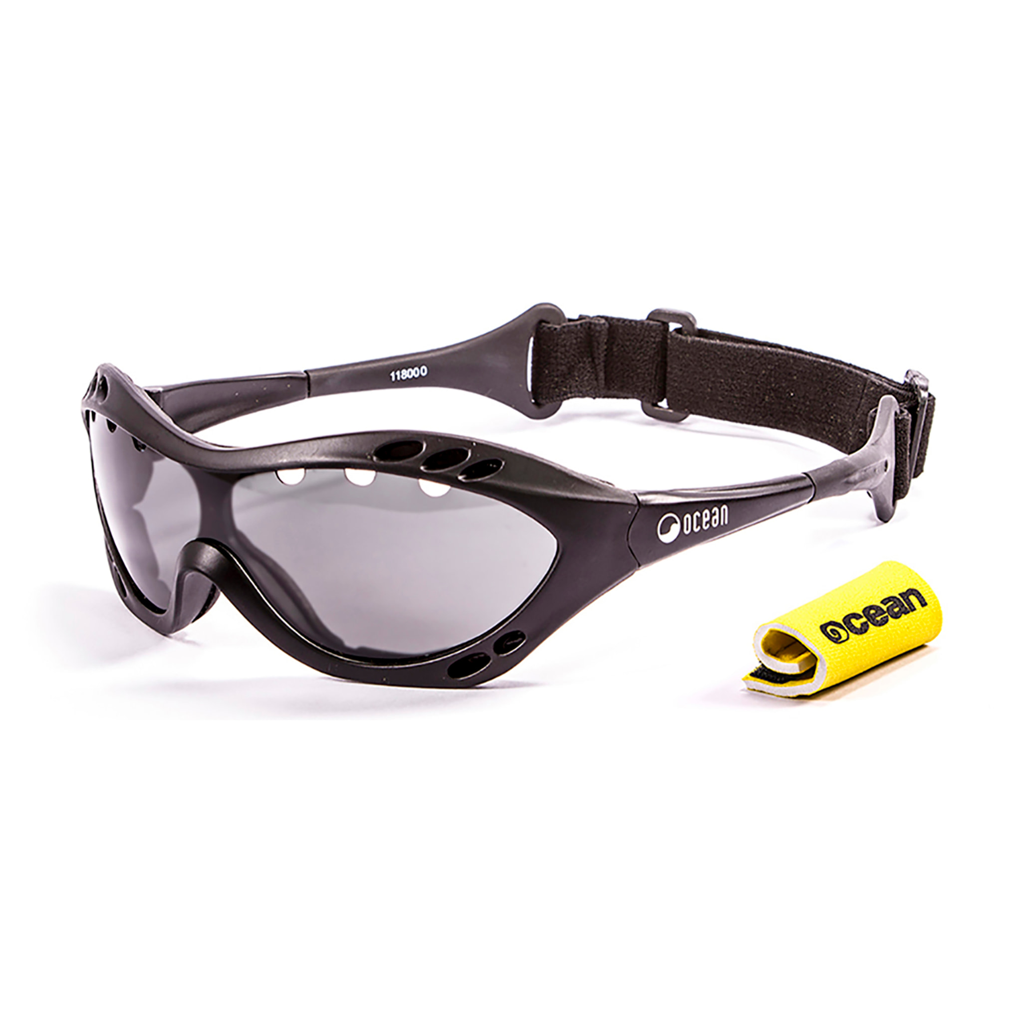 Gafas de deportes acuáticos OCEAN COSTA RICA - Negro mate / Ahumada