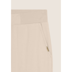 Pantaloni sportivi gamba dritta con coulisse e tasche