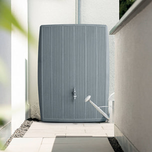 Barril de agua de lluvia concrete de 200l color hormigón