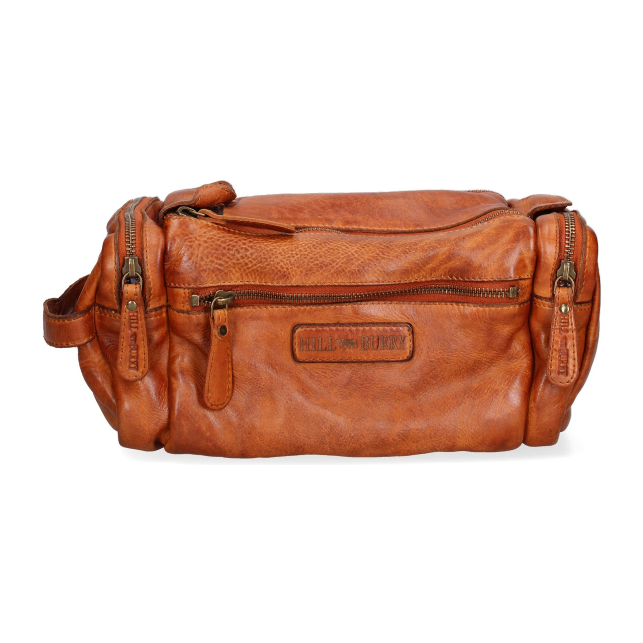 Borsa a mano da uomo - Modello False - Vera pelle di vitello - 28.0 x 13.0 x 15.0 cm