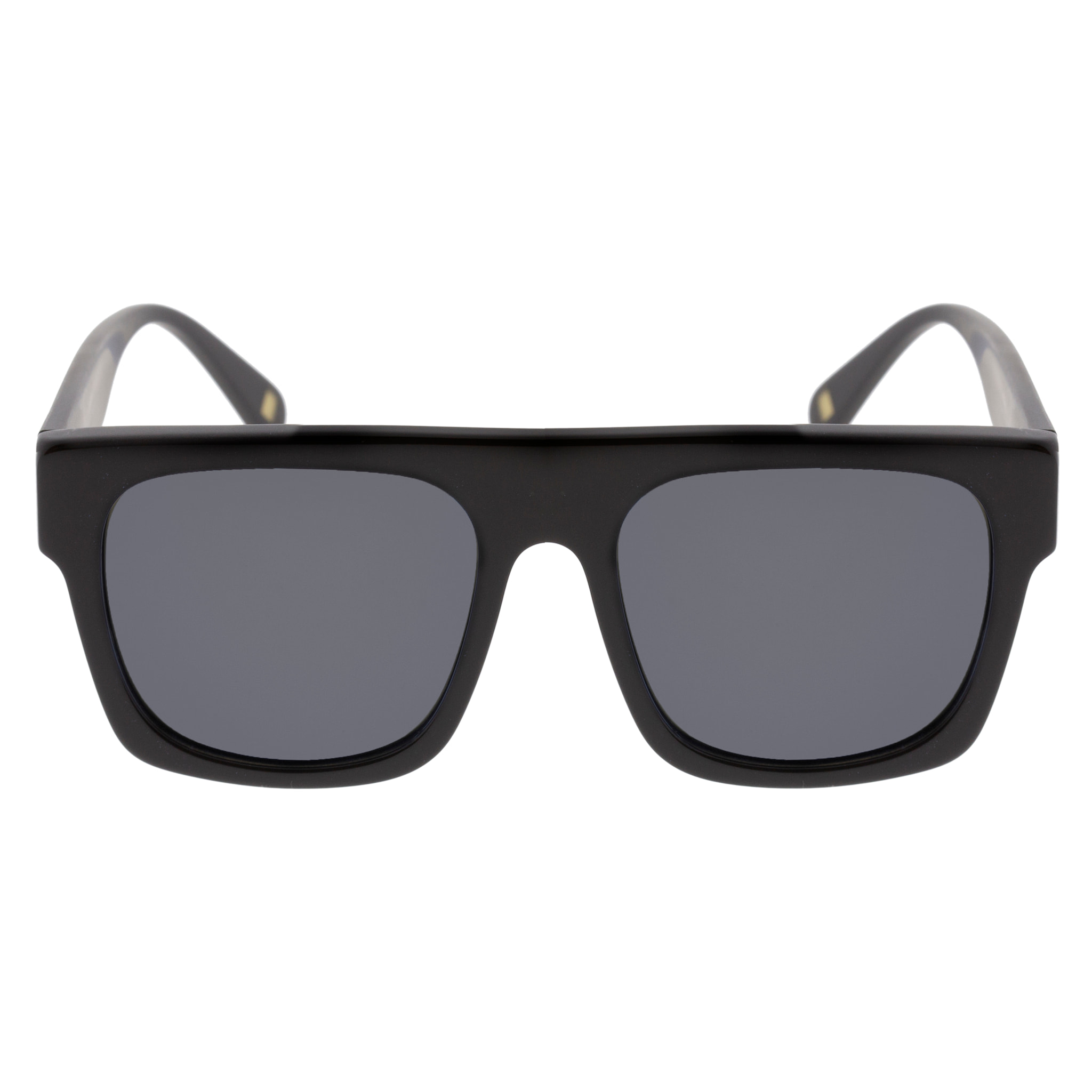 Gafas de sol OCEAN MONTREAL - Negro brillante / Polarizada ahumada