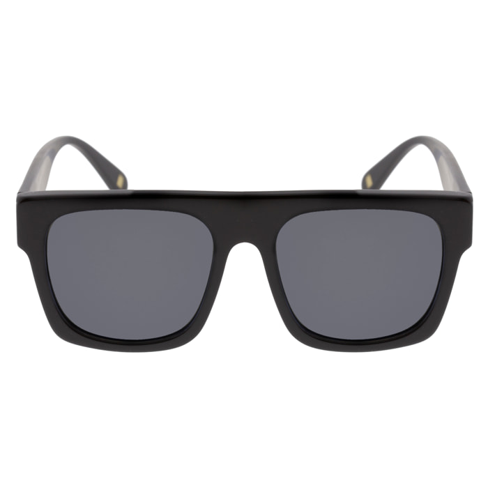 Gafas de sol OCEAN MONTREAL - Negro brillante / Polarizada ahumada