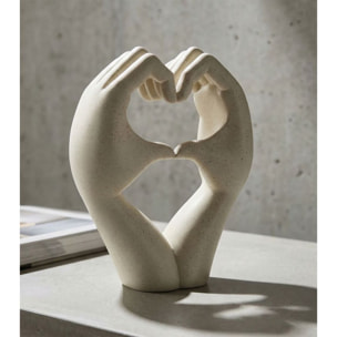 SCULTURA LOVE STONS CM 16,5X7X20