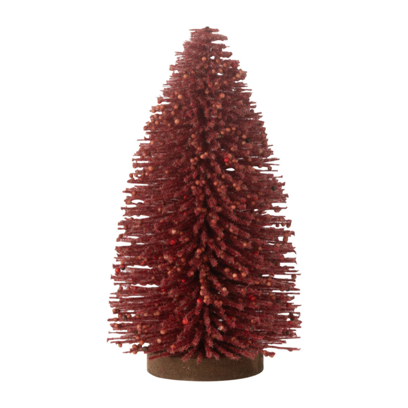 J-Line décoration Sapin de Noël Baies - plastique - rouge - medium