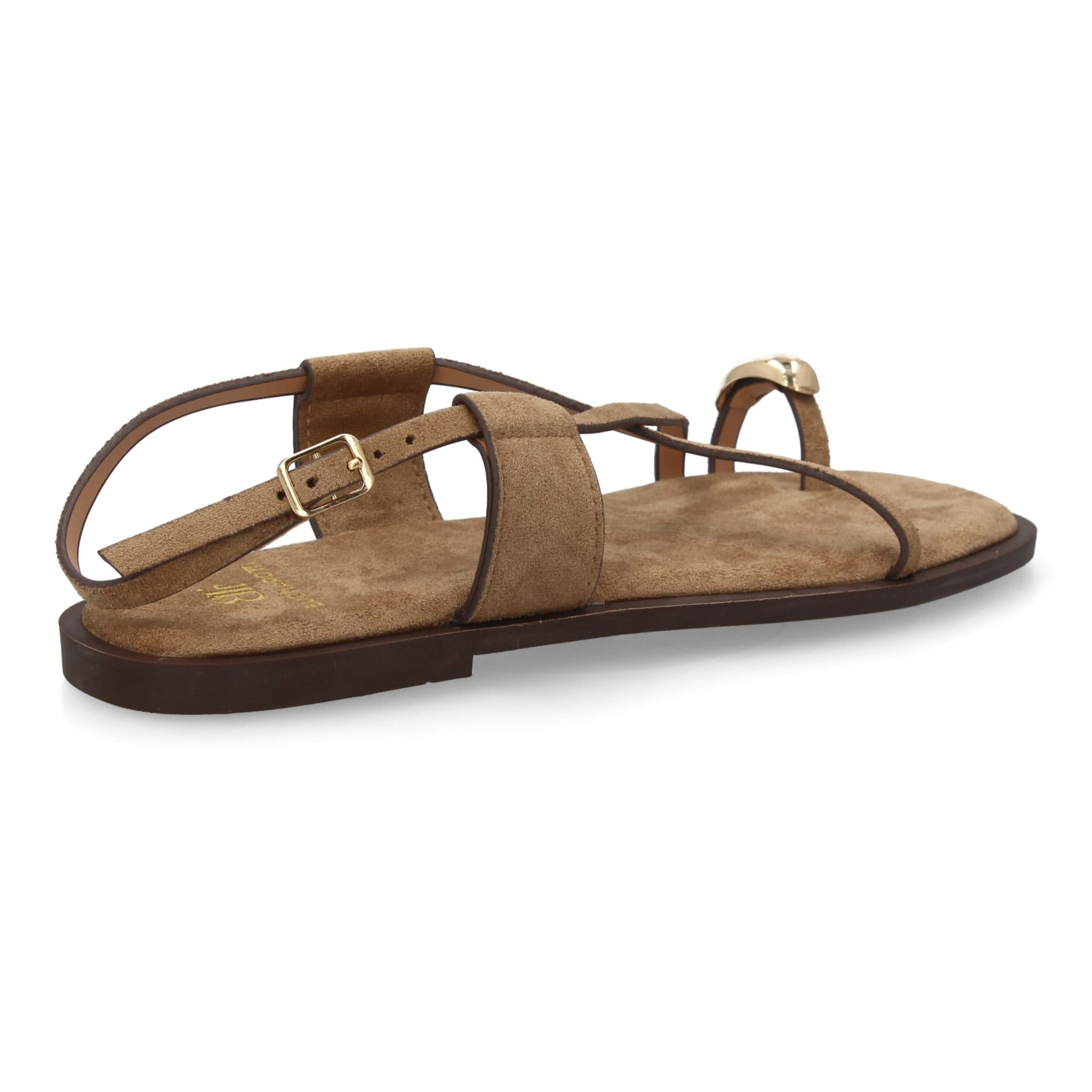 Sandalias Planas de Mujer, Diseño Comodo y Elegante con Cierre de Hebilla Ajustable