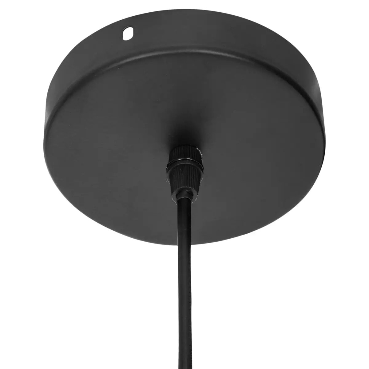 Suspension filaire "Jena" métal noir D26cm