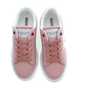 Sneakers U.S. Polo Assn Pink-Silver