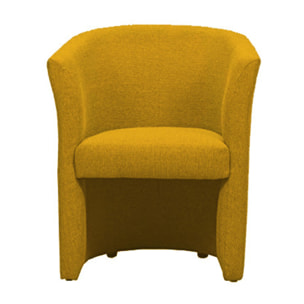 Fauteuil cabriolet en tissu avec accoudoirs - LILOU