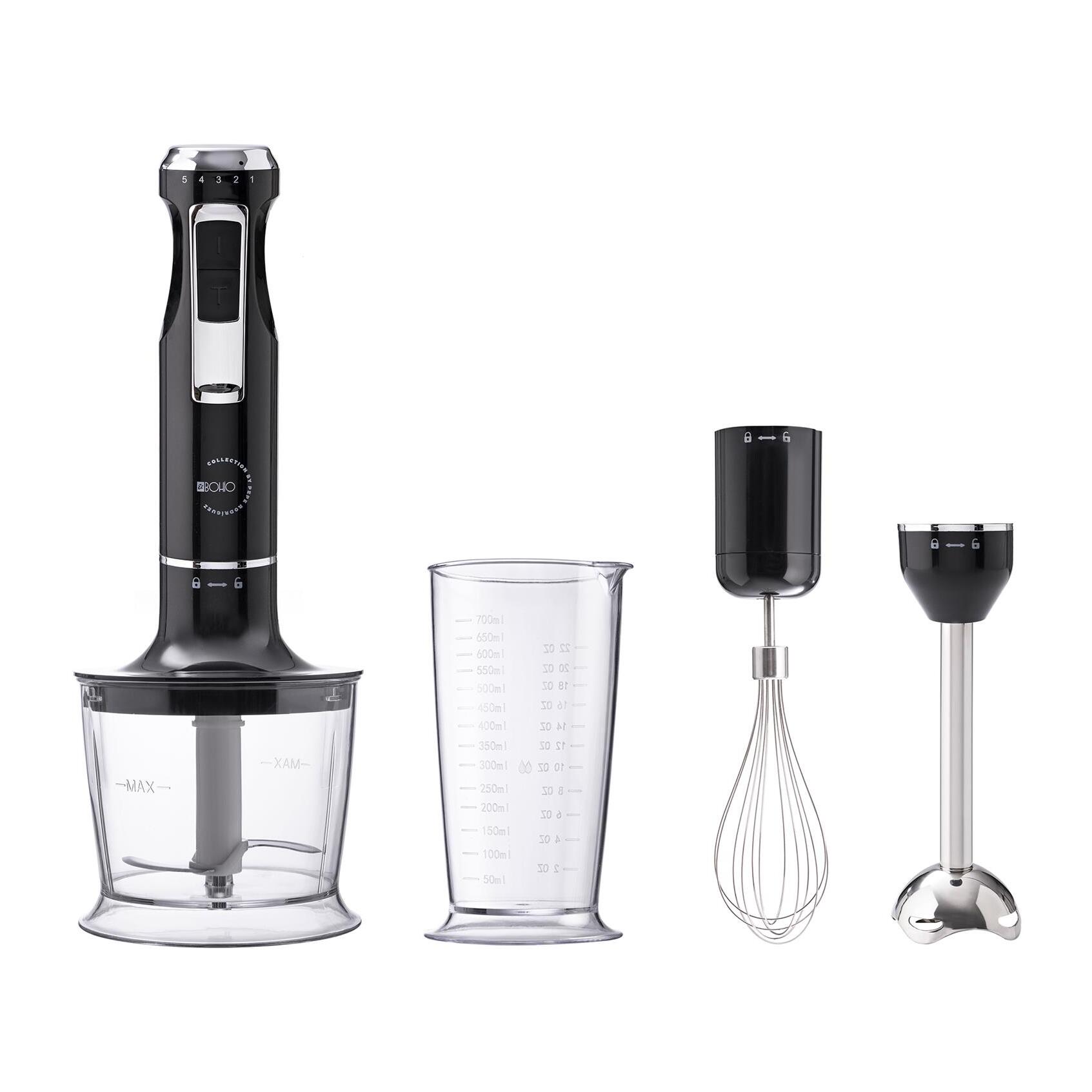 Batidora de mano el bohio de 1000w con 5 velocidades