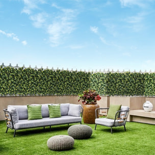 Jardin vertical laurel pack 4 piezas 50x50cm