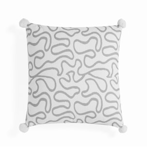 Tomasucci TANGLE 1 coussin Gris