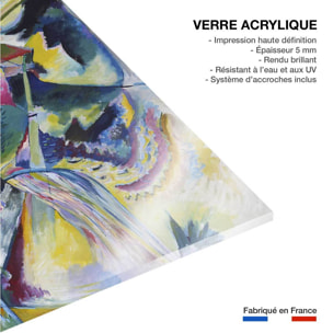 Tableau d'art Improvisation de Kandinsky Tableau plexiglas
