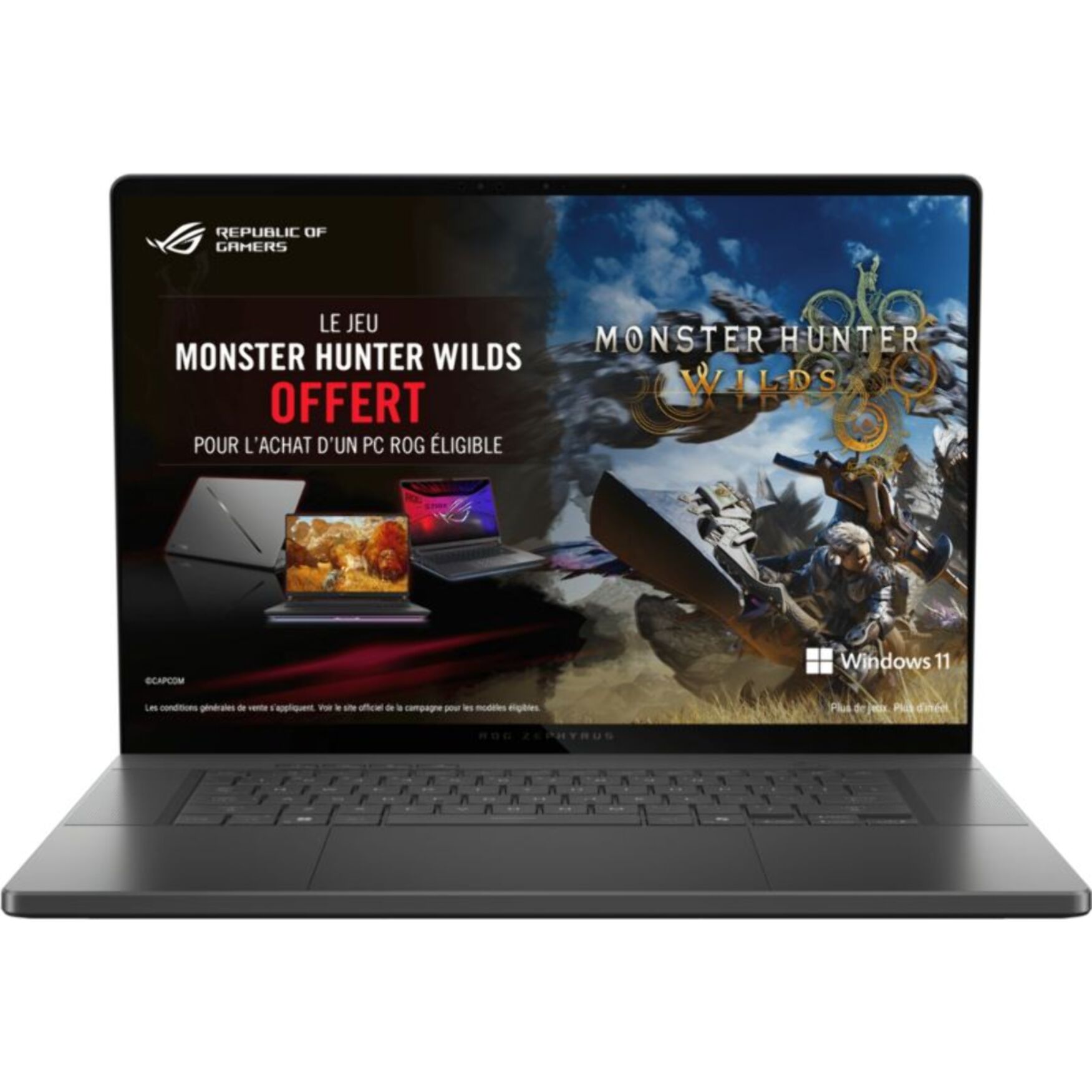 PC Gamer ASUS Rog Zephyrus 16" WQXGA 240Hz Intel Core Ultra 9 285HX Nvidia GeForce RTX 5090 64 Go RAM SSD 2 To