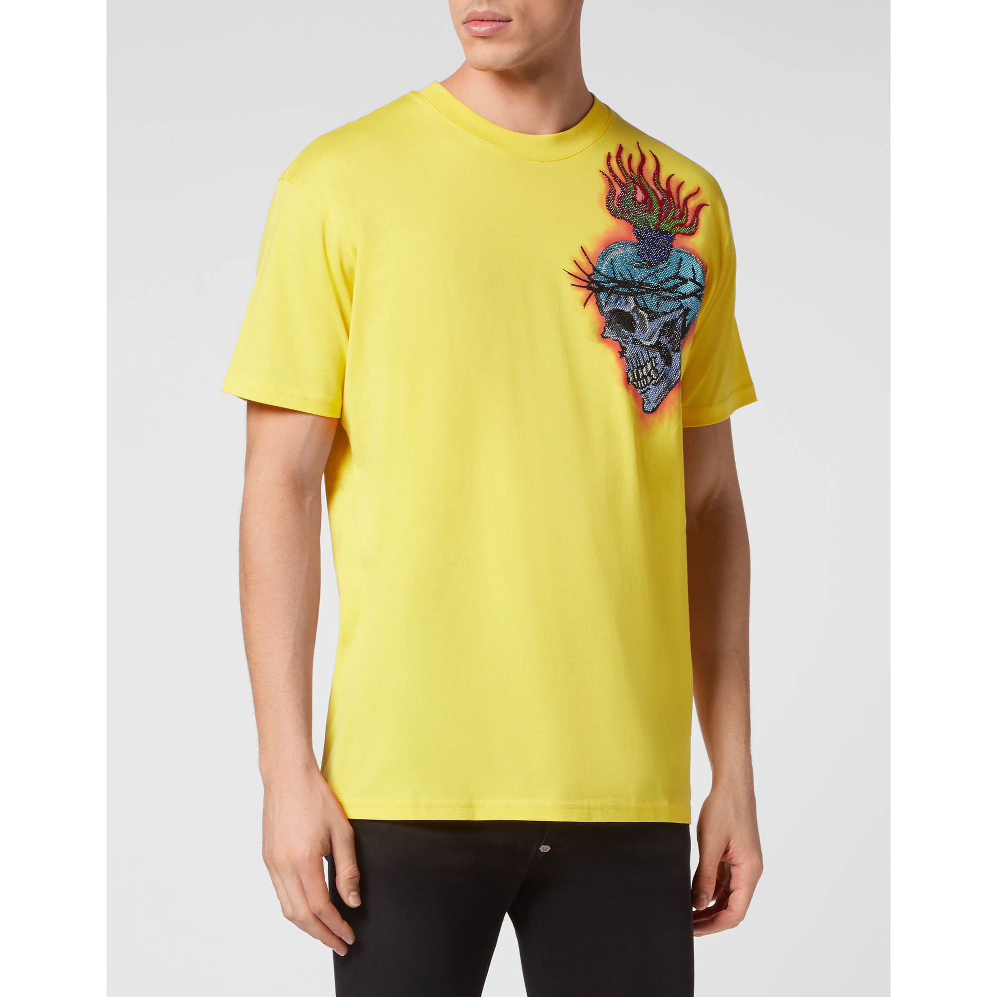 PHILIPP PLEIN Camiseta Cuello Redondo TATTOO