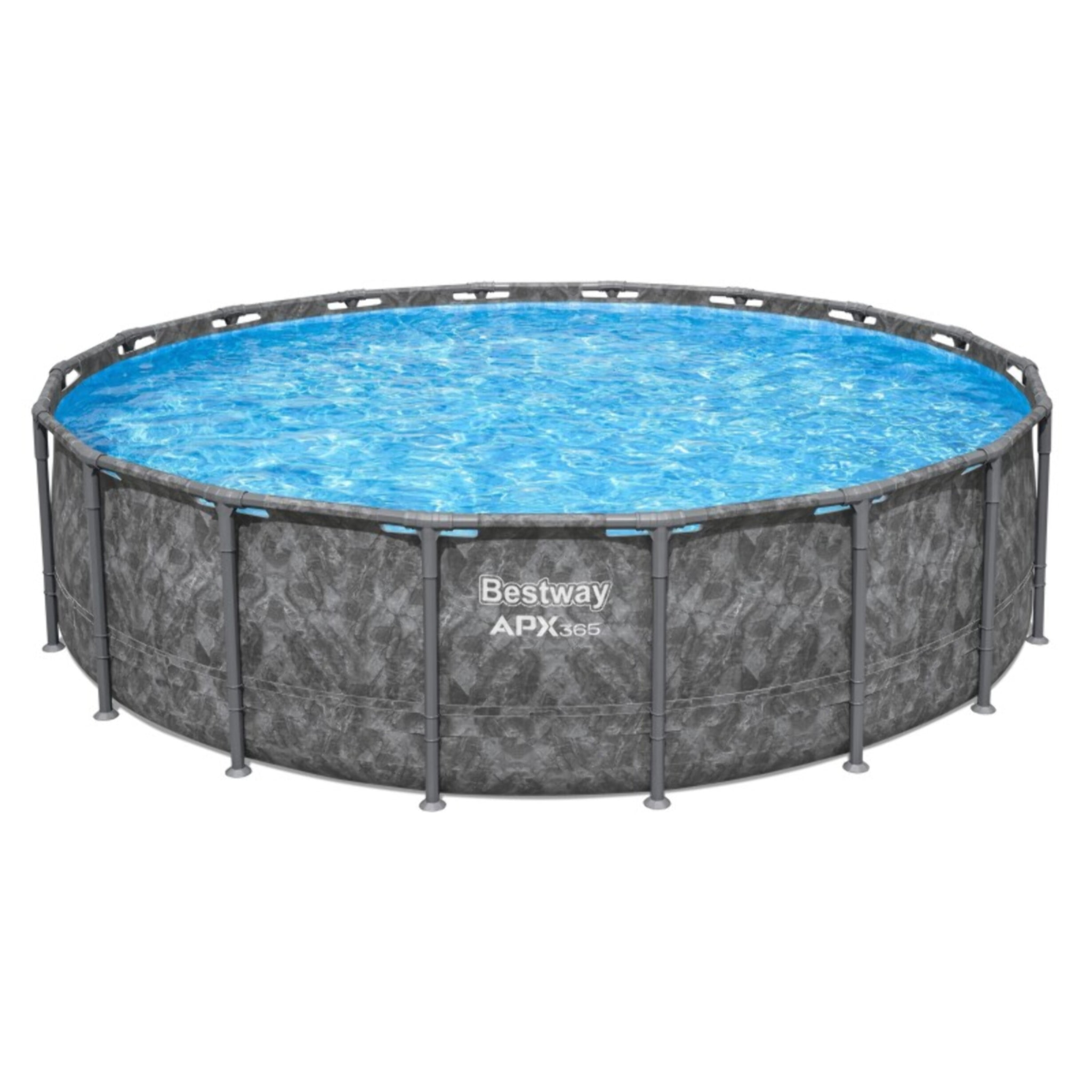 Bestway Piscine hors sol - Ronde - APX 365 - 549 x 132 cm