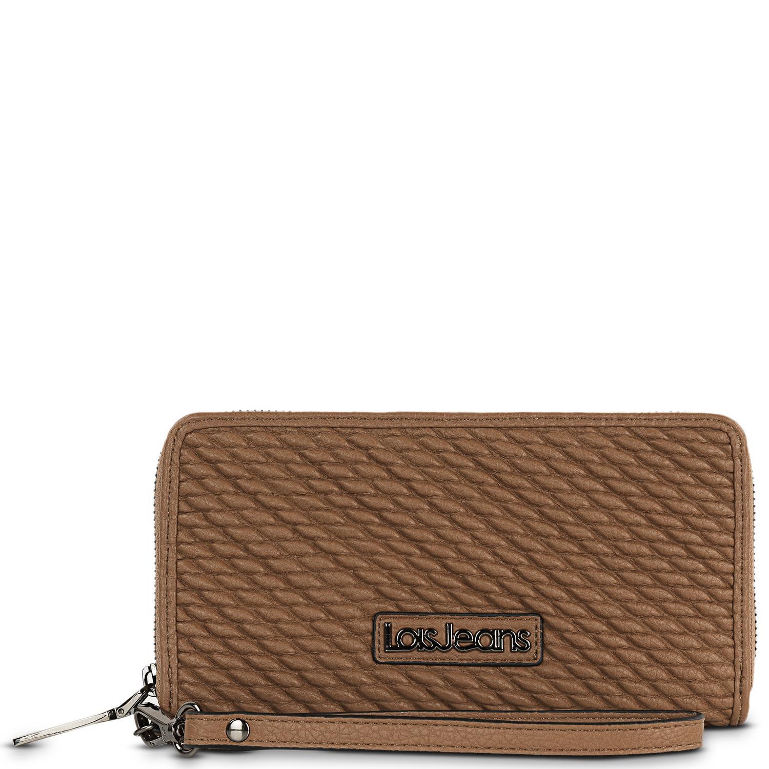 Cartera De Mano Lois Silverthrone Taupe