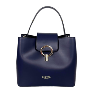 Bolso de mano Cheval Firenze Giulia Azul Oscuro