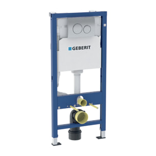 Duofix pack WC bâti-support + WC suspendu sans bride Swiss Aqua Technologies avec abattant SoftClose + plaque (GEBSTBRBMR01-FR)